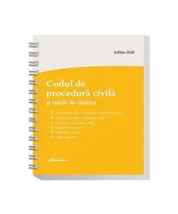 Codul de procedură civilă și taxele de timbru. Actualizat la 1 septembrie 2020 - spiralat