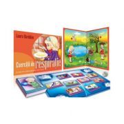 Exercitii de respiratie. Program educational distractiv, kit logopedic