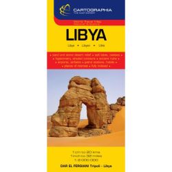 Hartă rutieră Libia