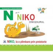 N de la Niko, dinozaurul. Necartonata
