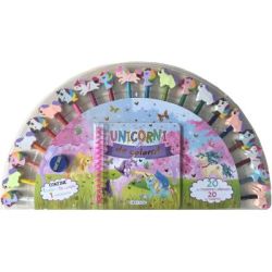Unicorni de colorat. 20 de creioane