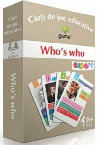 Carti de joc educative - Who s who - 2-6 jucatori