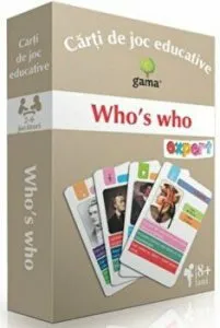 Carti de joc educative - Who s who - 2-6 jucatori