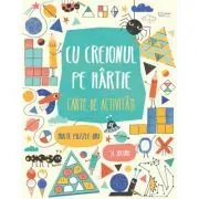 Cu creionul pe hartie. Carte de activitati (Usborne) de Usborne Books