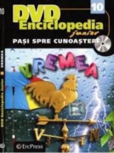 DVD Enciclopedia Junior: Pasi spre cunoastere nr.10: Vremea (carte + DVD)