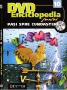 DVD Enciclopedia Junior: Pasi spre cunoastere nr.10: Vremea (carte + DVD)