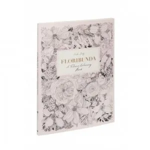 Floribunda. Agenda de colorat cu flori