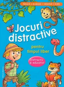 Jocuri distractive pentru timpul liber - albastru