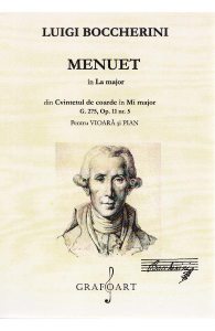 Menuet in La major pentru vioara si pian