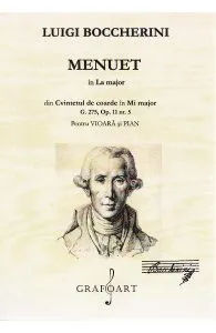 Menuet in La major pentru vioara si pian de Luigi Boccherini