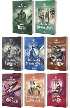 Pachet 8 volume: Sherlock Holmes