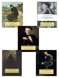 Pachet Literatura rusa Dostoievski 5 carti de F.M. Dostoievski