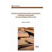 Portofoliu pentru dezvoltarea vocabularului in insusirea limbii romane de catre studentii straini (A1-B2)