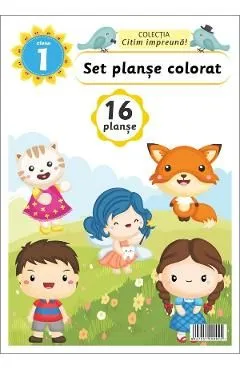 Set planse colorat - Clasa 1 de Autor Anonim