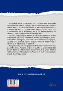 Teste-grila pentru concursul de admitere la Facultatea de Drept