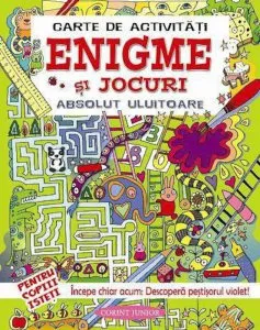 Carte de activitati - Enigme si jocuri absolut uluitoare