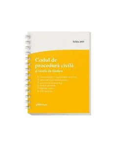 Codul de procedură civilă și taxele de timbru. Actualizat la 1 septembrie 2019-spiralat