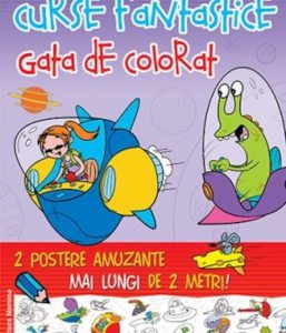 Curse fantastice. Gata de colorat (OZN-uri)