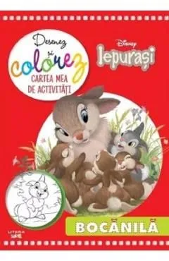 Disney. Iepurasi. Desenez si colorez. Cartea mea de activitati de Autor Anonim