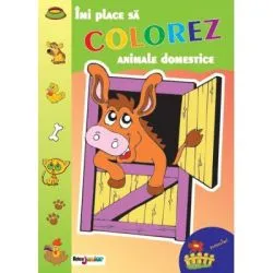 Imi place sa colorez. Animale domestice de Alina Pertea