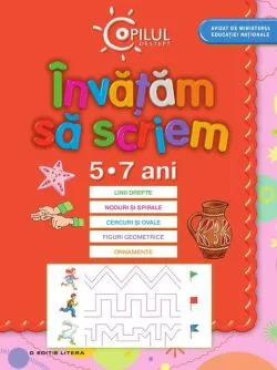 Învăţăm să scriem – 5-7 ani de O. M. Saharova