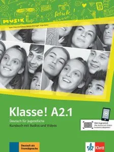 Klasse! A2.1. Kursbuch mit Audios und Videos de Ute Koithan