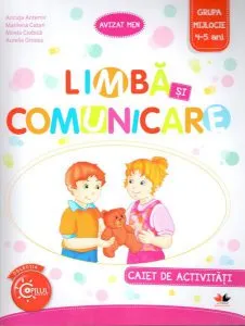 Limbă și comunicare. Caiet de activități. Grupa mijlocie 4-5 ani de Marilena Cazan