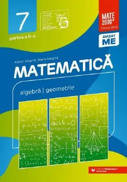 Matematica - Clasa 7 Partea 2 - Consolidare de Anton Negrila