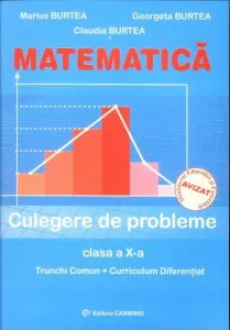 Matematica. Culegere de probleme. Clasa a X-a de Marius Burtea