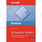 Schwache Verben Buch Regelmassige Verben des Deutschen zum Uben & Nachschlagen de Sabine Dinsel