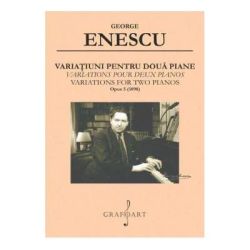 Variatiuni pentru 2 piane op. 5 / 1898