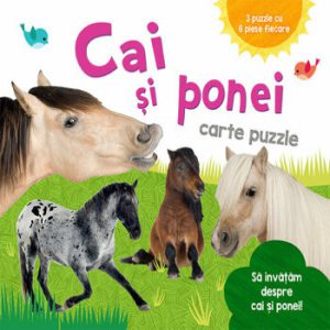 Cai si Ponei - Carte puzzle