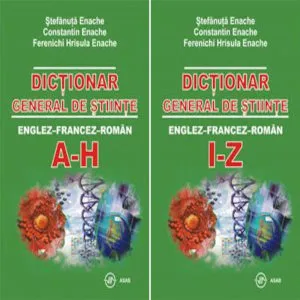 Dictionar general de stiinte: englez-francez-roman. (2 volume) de Costin Enache