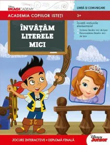 Disney. Academia copiilor isteți. Învățăm literele mici (3  ani)