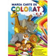 Marea carte de colorat 4-5 ani