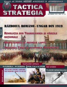 Revista "Tactica si Strategie". Razboiul romano-ungar din 1919