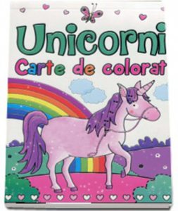Unicorni. Carte de colorat