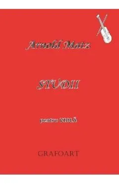 Album de studii pentru viola de Arnold Matz