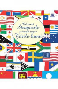 Coloreaza steagurile si invata despre tarile lumii