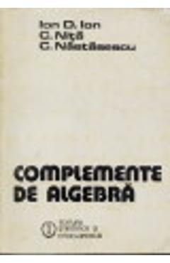 Complemente de algebra