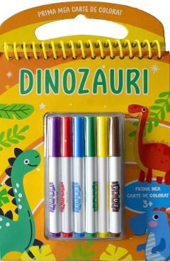 Dinozauri 3 ani . Cu carioci