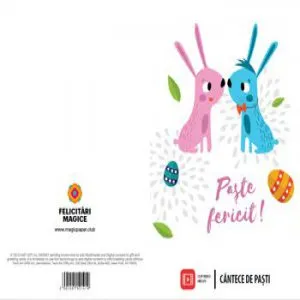 Felicitare - Cantece de Pasti