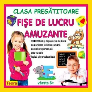 Fise de lucru amuzante - Clasa pregatitoare de Diana Rotaru