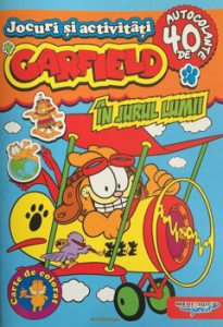 Garfield - In jurul lumii. 40 de autocolante