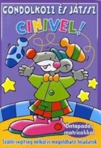 Gondolkozz es jatssz Cinivel! - Lila - Ontapados matricakkal