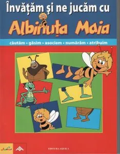 Invatam si ne jucam cu Albinuta Maia. Cautam, gasim, asociem, numaram, atribuim
