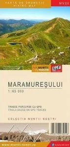 Munții Maramureșului. Hartă de drumeție - Munții noștri