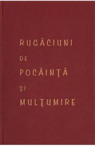 Rugaciuni de pocainta si multumire