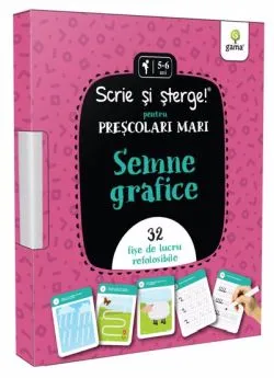 Semne grafice - Scrie si sterge! de Anonim