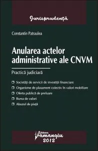 Anularea actelor administrative ale CNVM